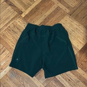 Pululen Men's  dark green Athletic Shorts size S